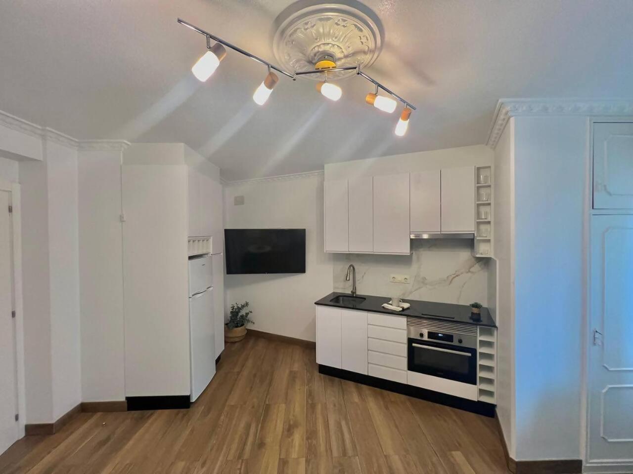 Apartamento Centroplaya Bueu Bagian luar foto